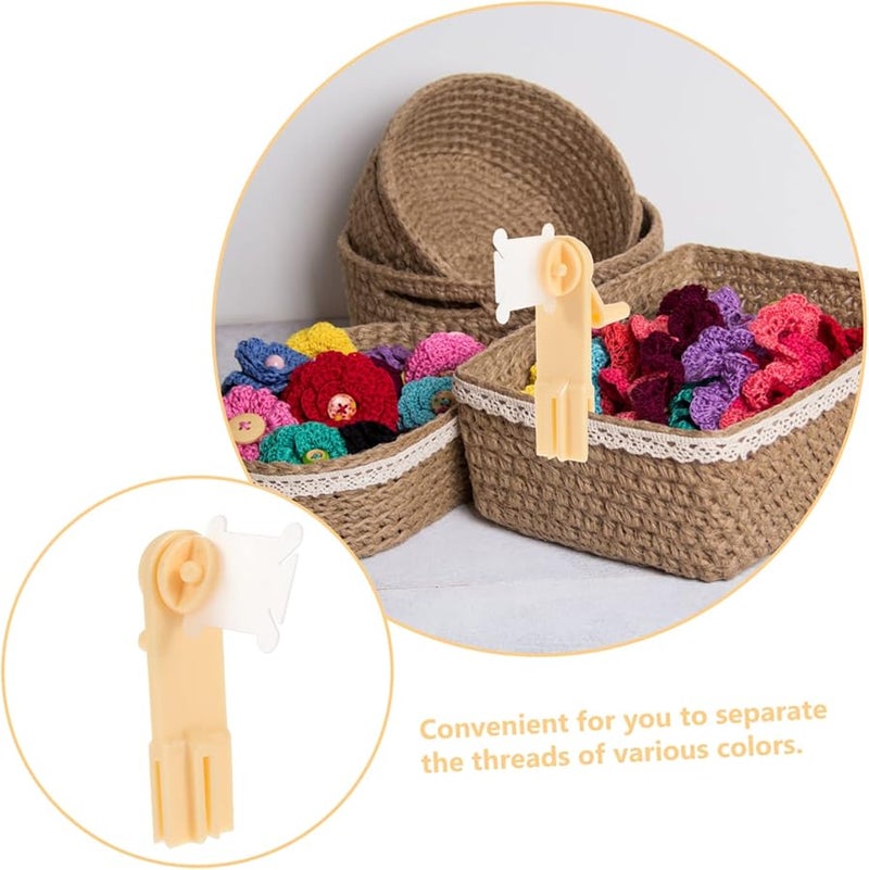 CIMAXIC Manual Yarn Winder Tool Cross Stitch Thread Winding Board Material Space Saving - Image 4
